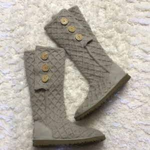 UGG knit boots